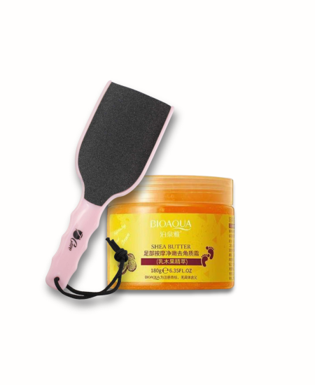 بكج مقشر الرجلين + مبرد